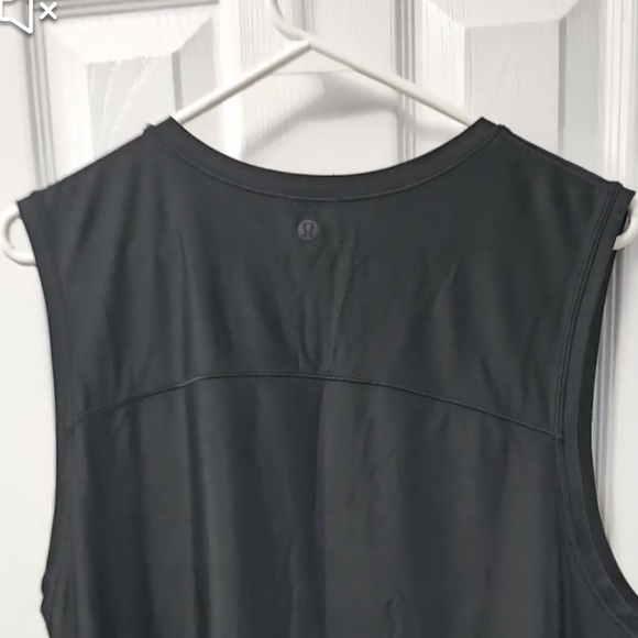 Lululemon Athletica Black Muscle Tank Top XL - Picture 2 of 3